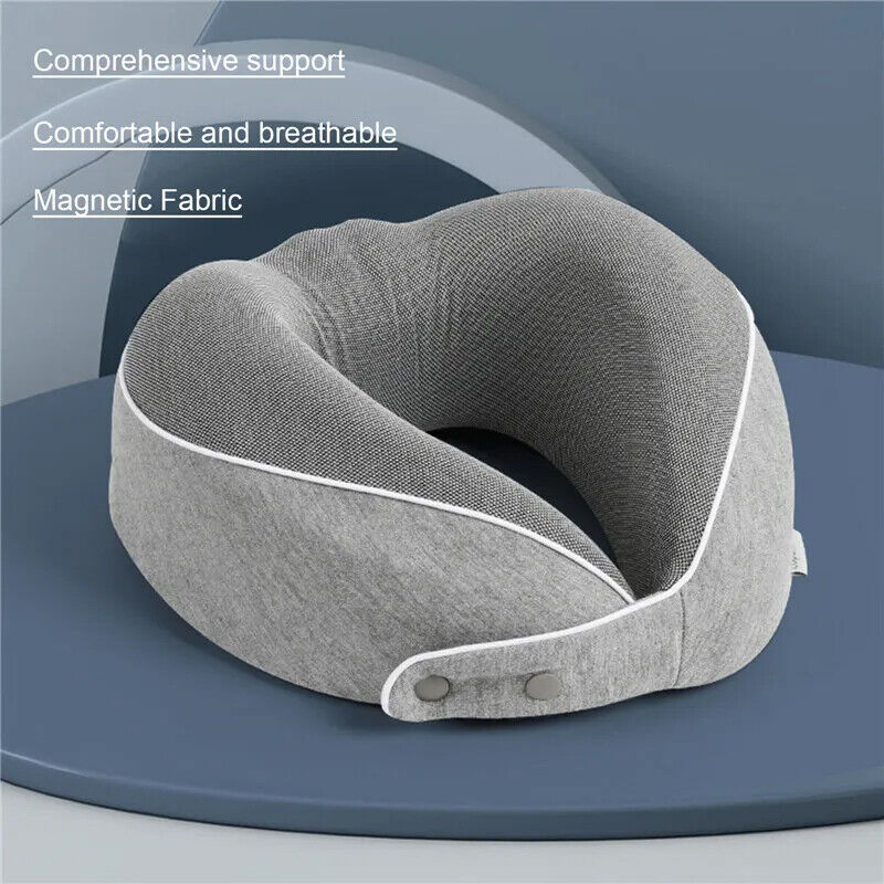 U Shaped Memory Foam Travel Pillow Neck Support Soft Head Rest Car Plane Cushion