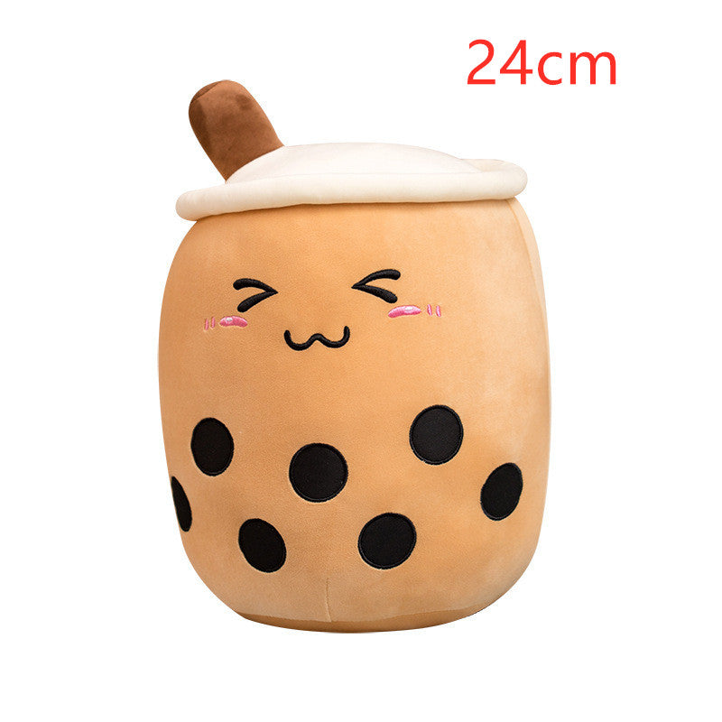 Tea Cup Toy Bubble Tea Pillow Cushion Kids Gift