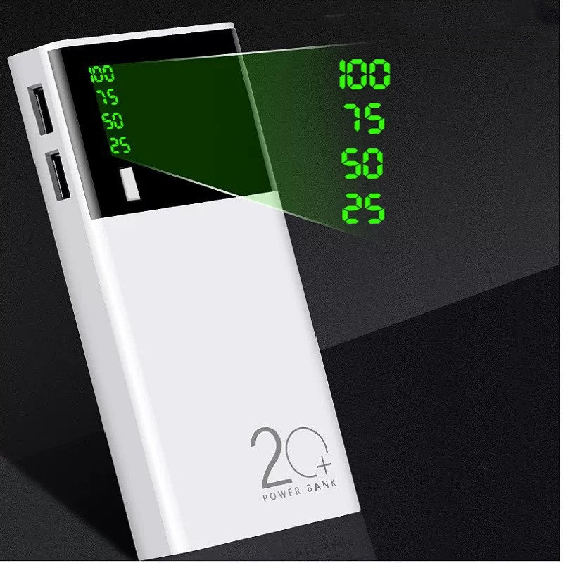 New 20000Mah Power Bank Black