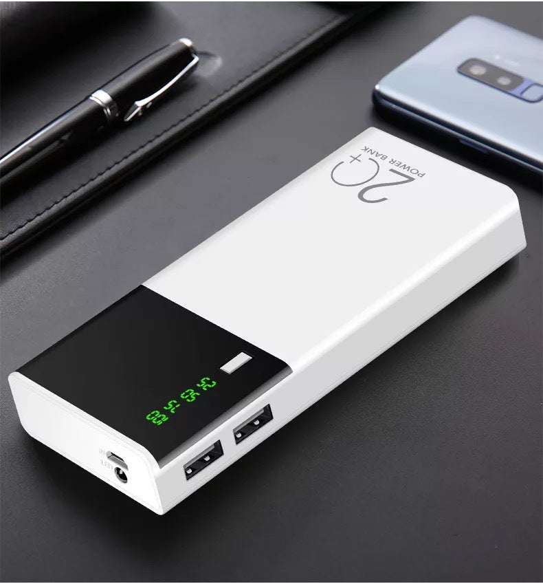 New 20000Mah Power Bank Black