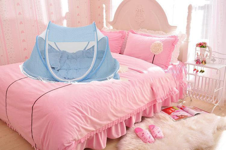 Foldable  Baby Bed Net With Pillow