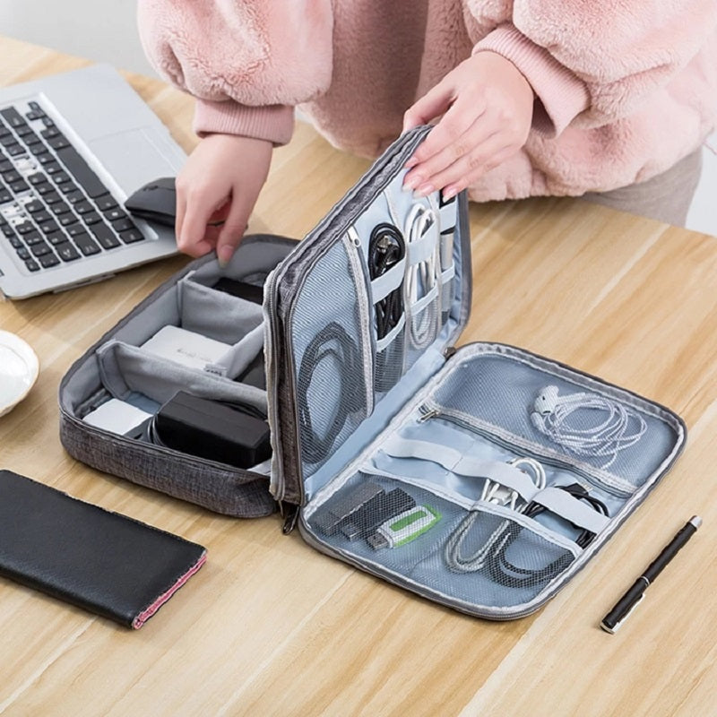 Electronics Organiser Bag Waterproof and Portable Storage