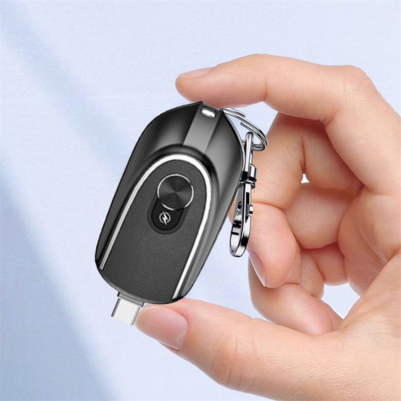 2 In 1 Mini Keychain Power Bank Booster