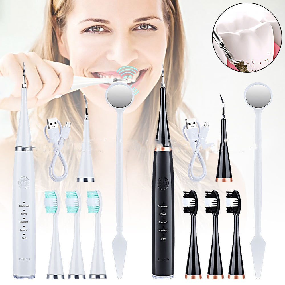 Electric Toothbrush Dental Calculus Remover Teeth Cleaning High Frequency