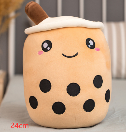 Tea Cup Toy Bubble Tea Pillow Cushion Kids Gift