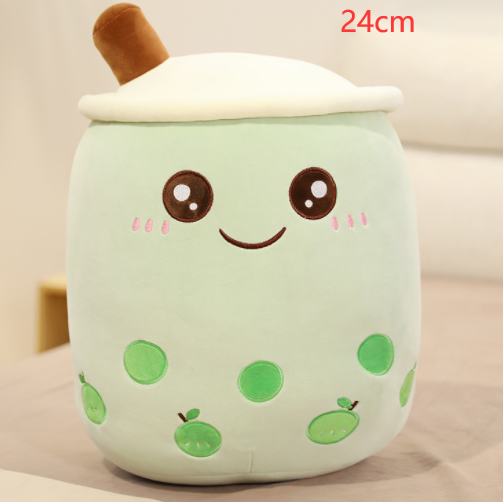 Tea Cup Toy Bubble Tea Pillow Cushion Kids Gift