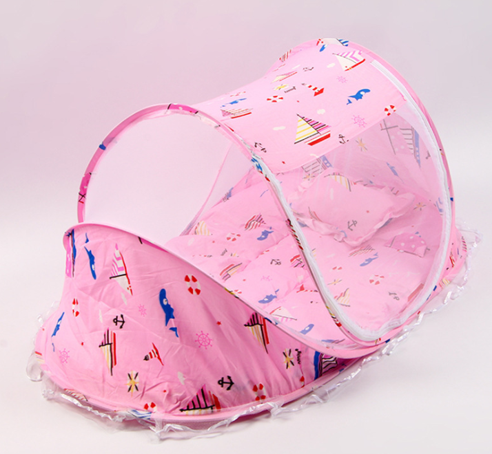 Foldable  Baby Bed Net With Pillow