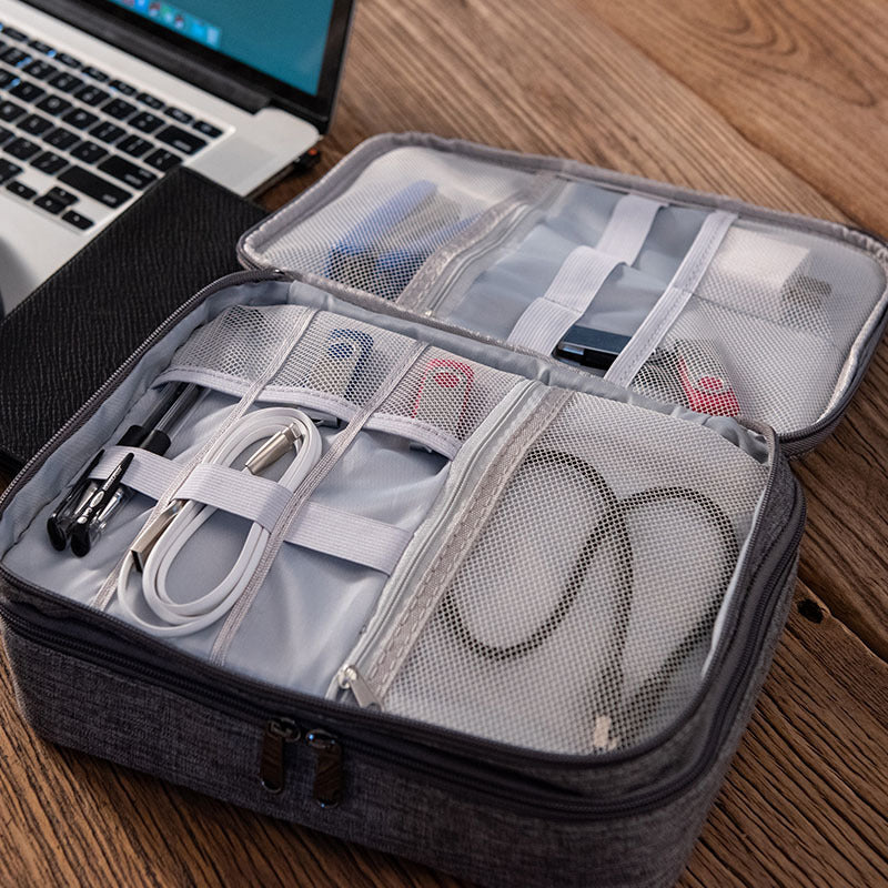 Electronics Organiser Bag Waterproof and Portable Storage