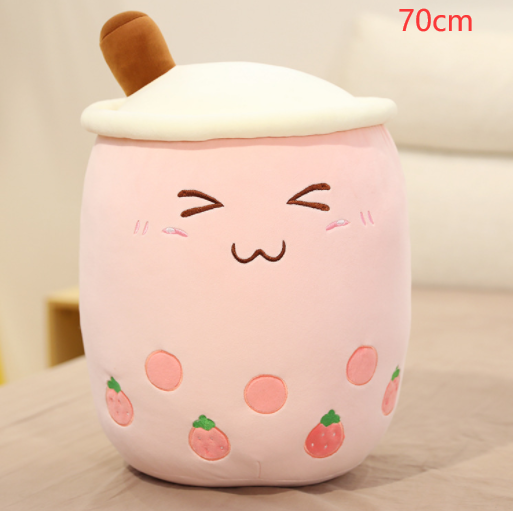 Tea Cup Toy Bubble Tea Pillow Cushion Kids Gift