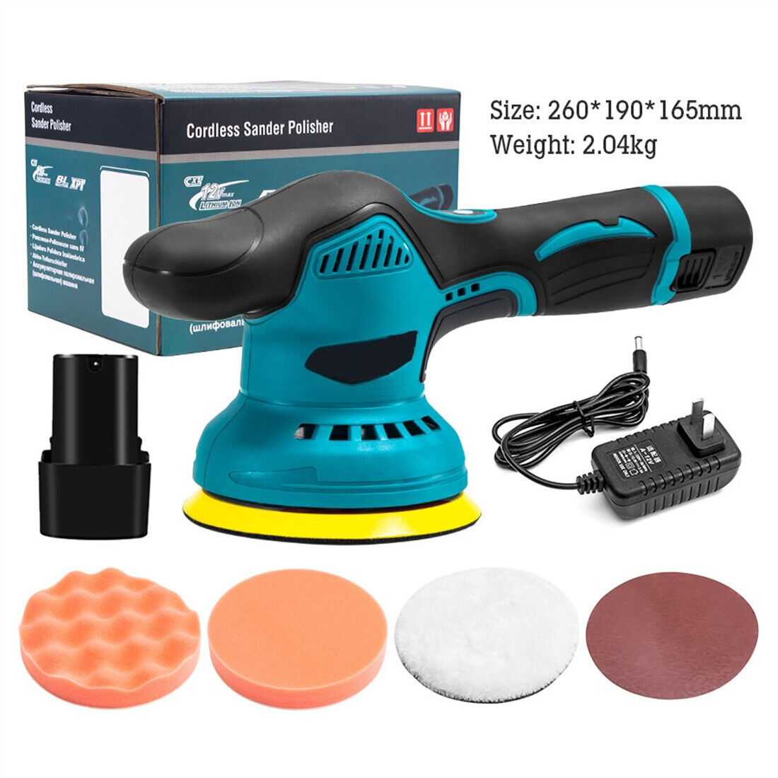 Polisher Buffer Cordless Car Furniture Polishing Machines Electric Polisher