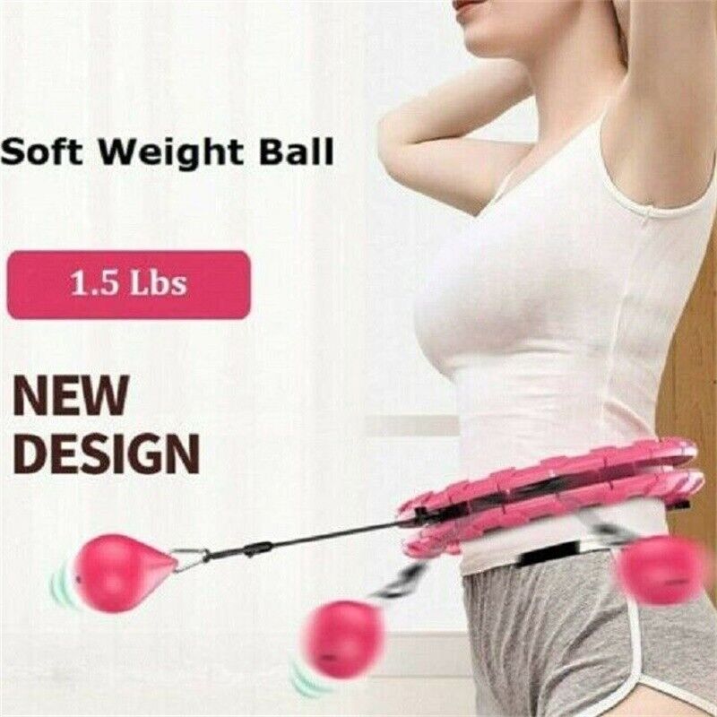 24,36 Knots Weighted Hulahoop  Smart Hoola Thin Waist Fitness Weight Loss