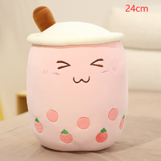 Tea Cup Toy Bubble Tea Pillow Cushion Kids Gift