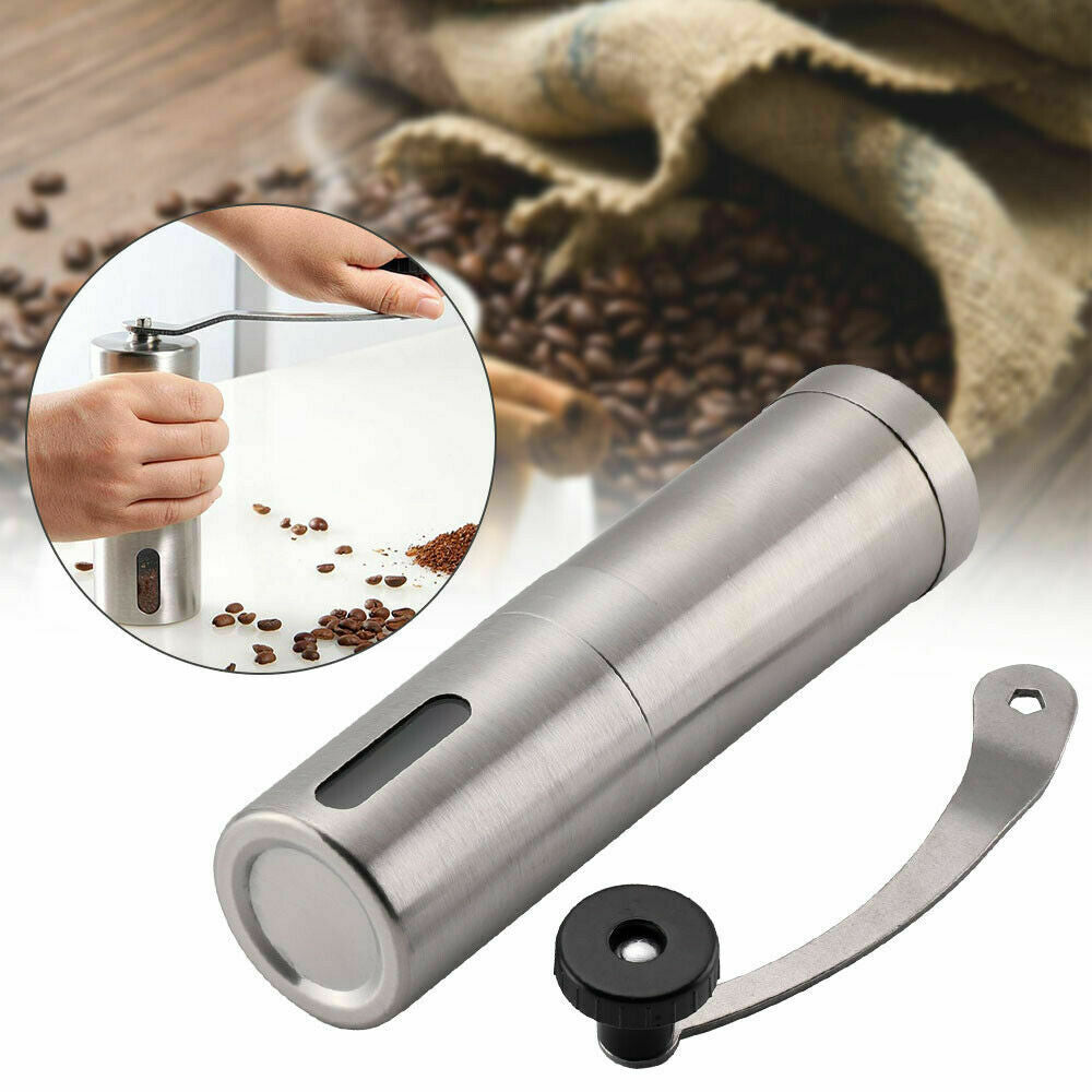 Coffee Grinder Steel with Ceramic Burr Bean Mill