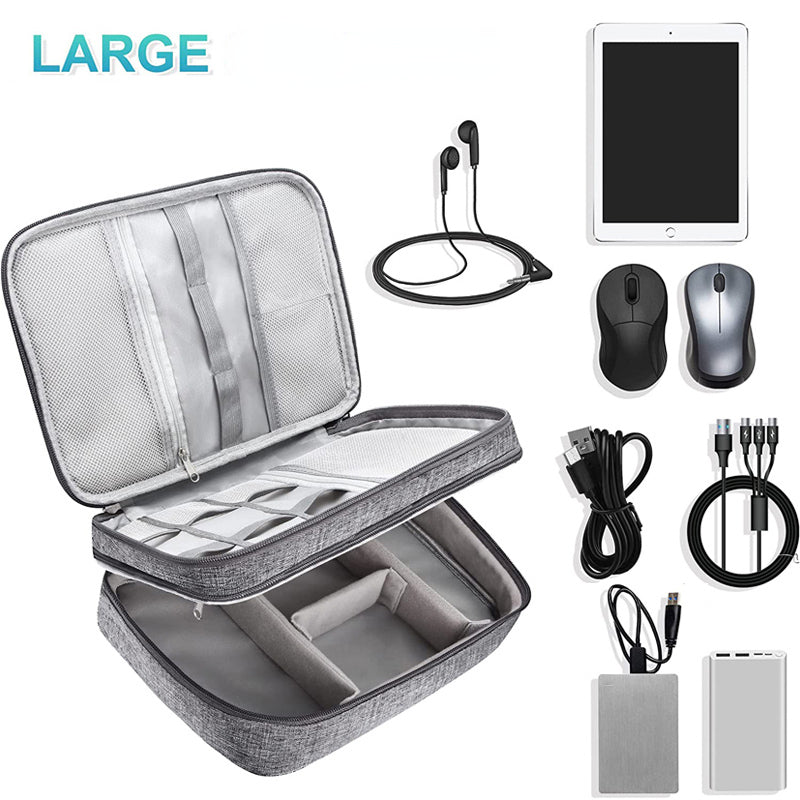 Electronics Organiser Bag Waterproof and Portable Storage