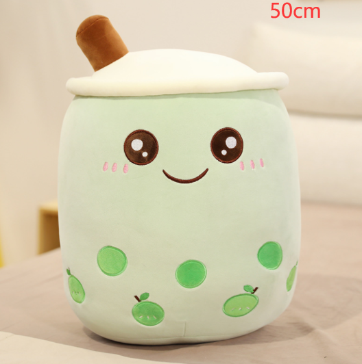 Tea Cup Toy Bubble Tea Pillow Cushion Kids Gift