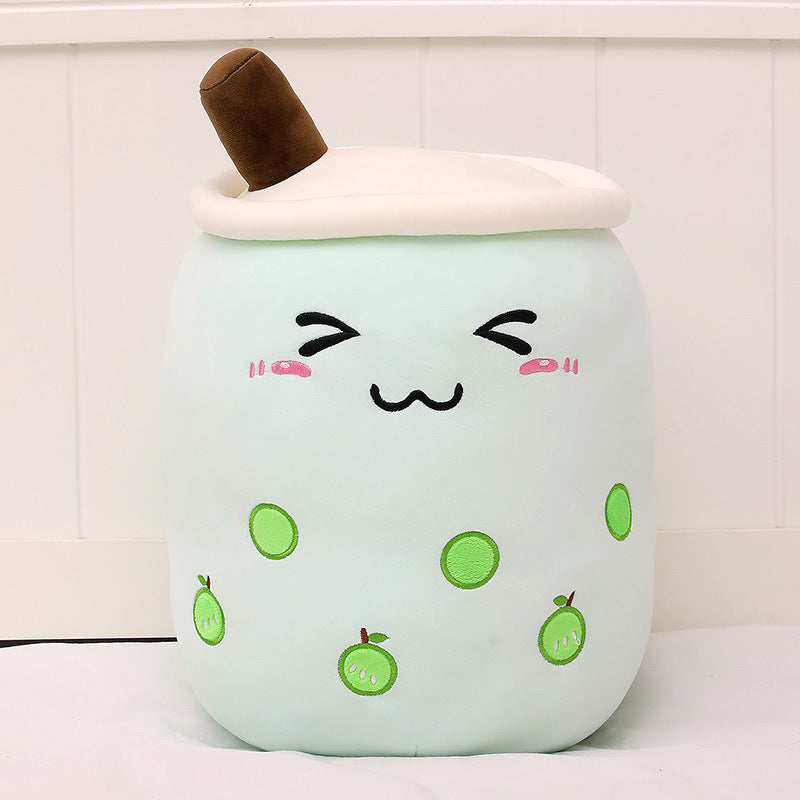 Tea Cup Toy Bubble Tea Pillow Cushion Kids Gift