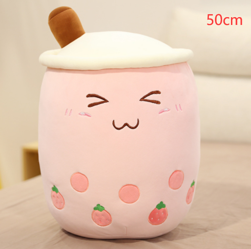 Tea Cup Toy Bubble Tea Pillow Cushion Kids Gift