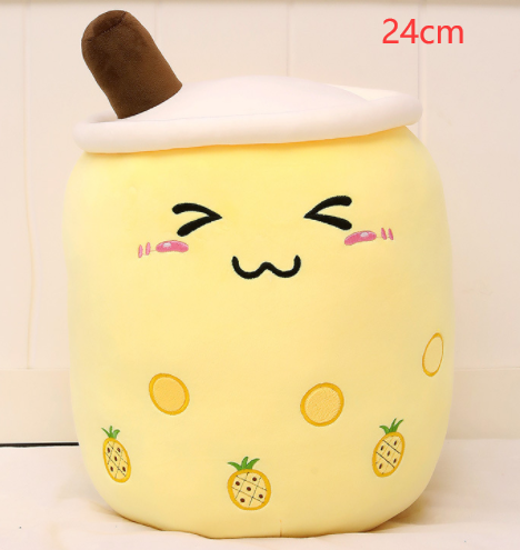 Tea Cup Toy Bubble Tea Pillow Cushion Kids Gift