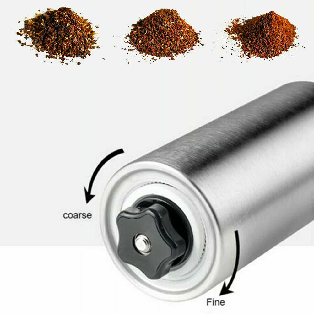 Coffee Grinder Steel with Ceramic Burr Bean Mill