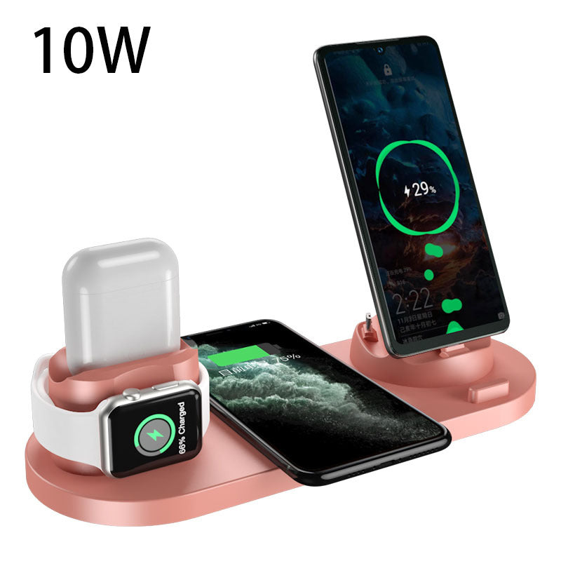 Wireless Charger For IPhone Watch Pods 6 In 1 Charging Dock Station