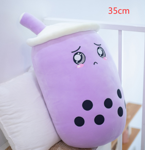 Tea Cup Toy Bubble Tea Pillow Cushion Kids Gift