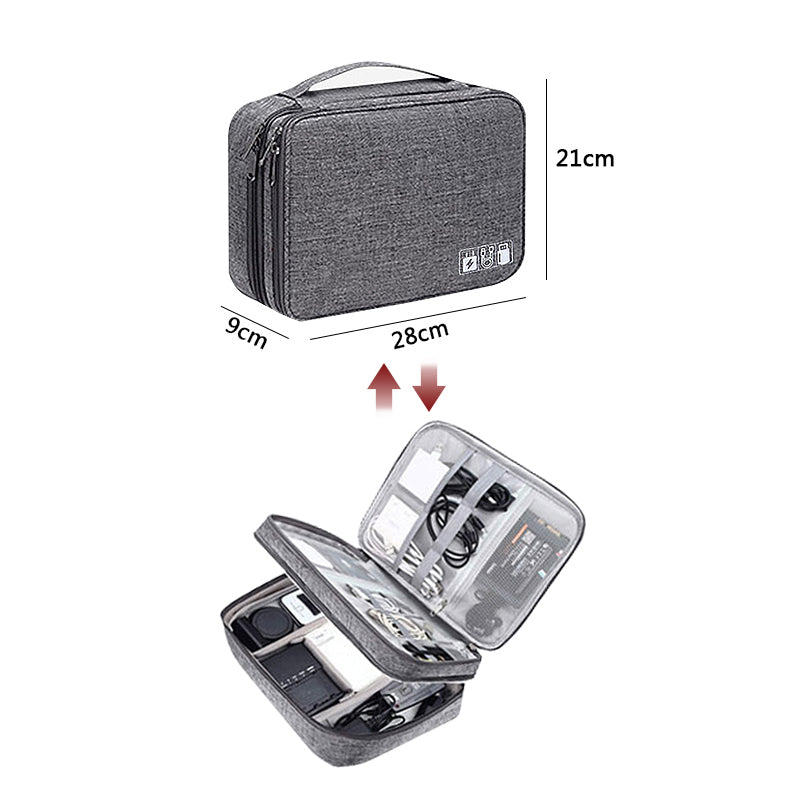 Electronics Organiser Bag Waterproof and Portable Storage