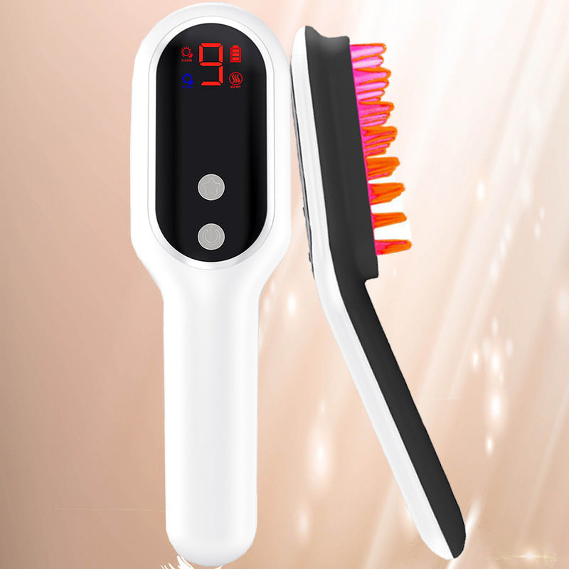 Electric Head Massager and LED Magnetic Therapy Hair Growth Comb