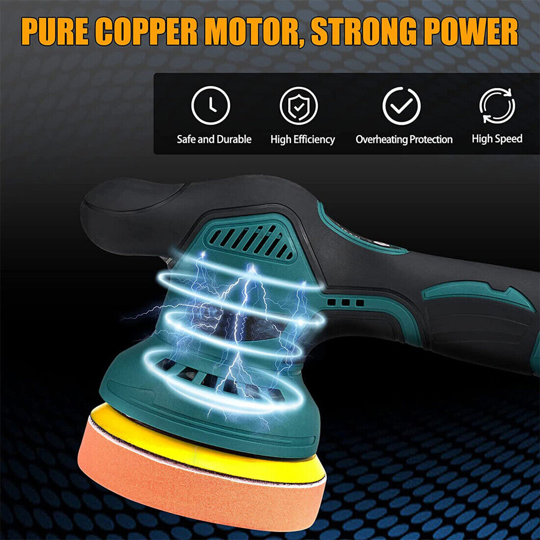 Polisher Buffer Cordless Car Furniture Polishing Machines Electric Polisher