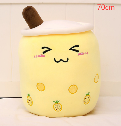 Tea Cup Toy Bubble Tea Pillow Cushion Kids Gift