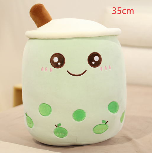 Tea Cup Toy Bubble Tea Pillow Cushion Kids Gift