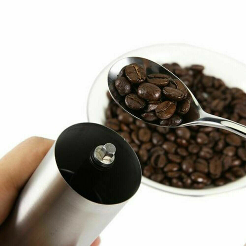 Coffee Grinder Steel with Ceramic Burr Bean Mill