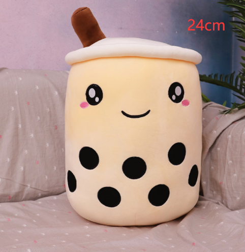 Tea Cup Toy Bubble Tea Pillow Cushion Kids Gift