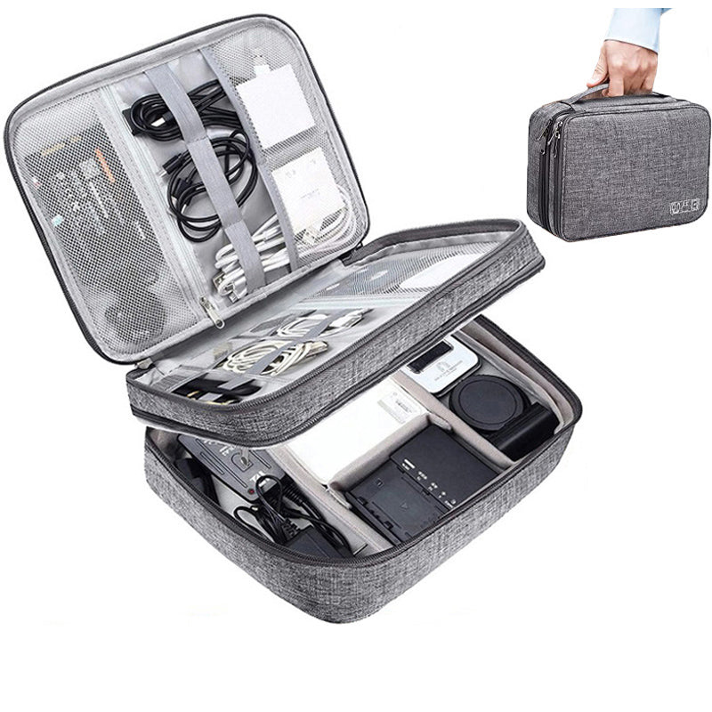 Electronics Organiser Bag Waterproof and Portable Storage