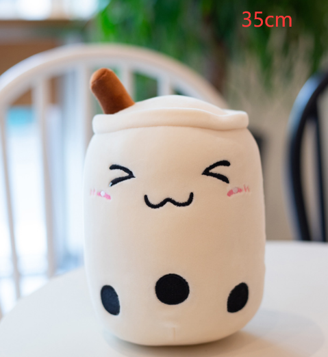 Tea Cup Toy Bubble Tea Pillow Cushion Kids Gift